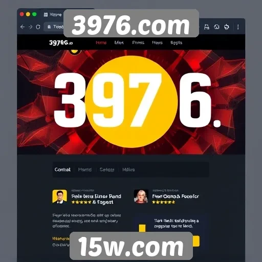 Avaliação da interface do usuário no 3976.com